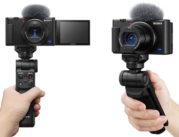 Фотогалерея дня: камера Sony ZV-1 показана с разных сторон