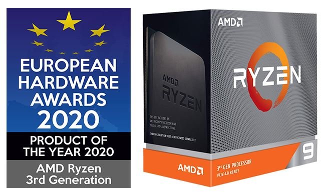 Ryzen 3 3300X назван лучшим процессором для разгона, а Ryzen 5 3600 — лучшим для игр