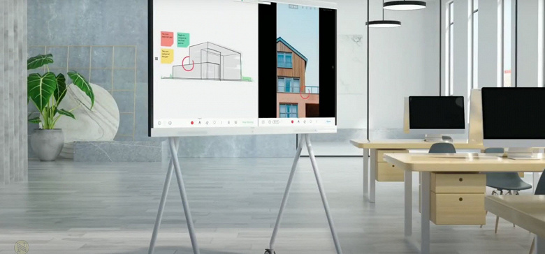 Huawei выпустила умный экран для офиса IdeaHub S