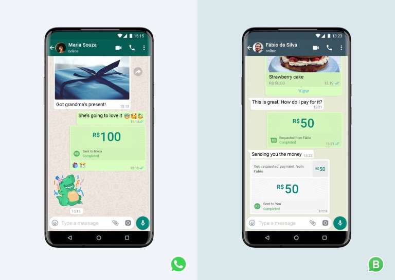 WhatsApp наконец-то можно использовать для оплаты товаров (пока только в Бразилии)
