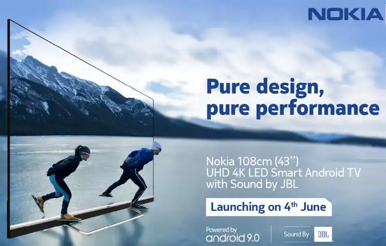 Новейший телевизор Nokia Smart TV показали перед анонсом