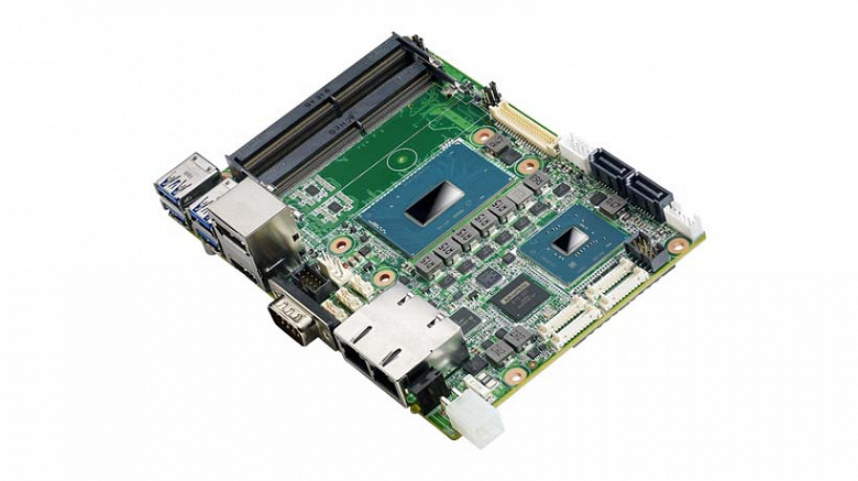 Основой одноплатного компьютера Advantech MIO-5393 может служить процессор Intel Xeon или Core девятого поколения с TDP до 45 Вт