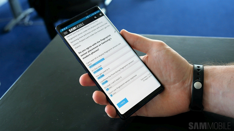 Новейшая оболочка Samsung пришла на смартфон 2018 года. Galaxy Note9 получил One UI 2.1