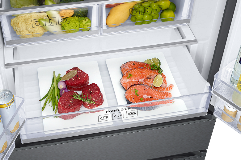 В России стартовали продажи инновационного холодильника Samsung RF5500K