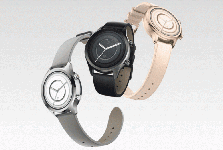 Mobvoi представила стильные умные часы TicWatch C2+