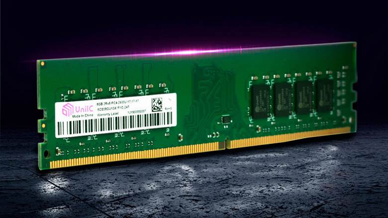 Компания UniIC выпустила первые полностью китайские модули памяти DDR4