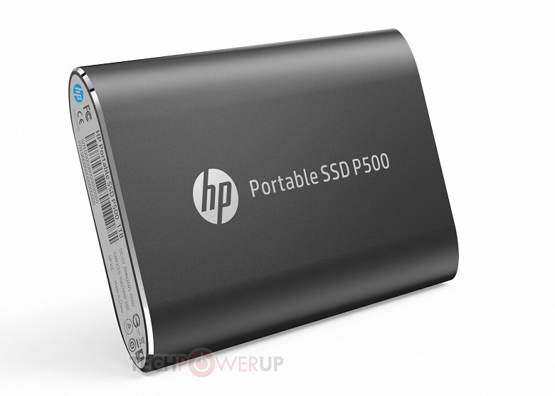 Объем портативных SSD HP P500 достиг 1 ТБ