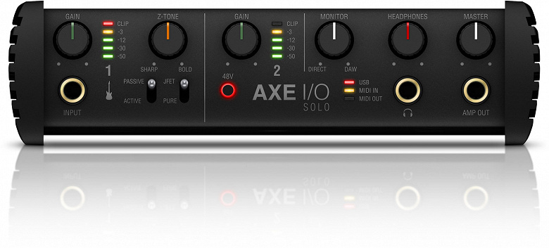 Начались продажи гитарного интерфейса AXE I/O Solo 
