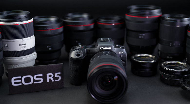 Фотогалерея дня: беззеркальная камера Canon EOS R5