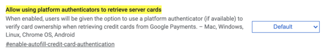 В Google Chrome станет намного удобнее платить. Появится поддержка биометрии