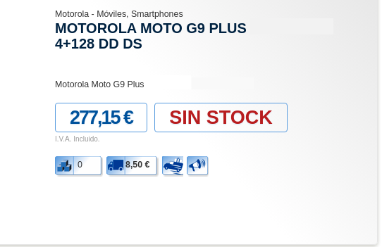 Смартфон Moto G9 Plus оценили в 277 евро