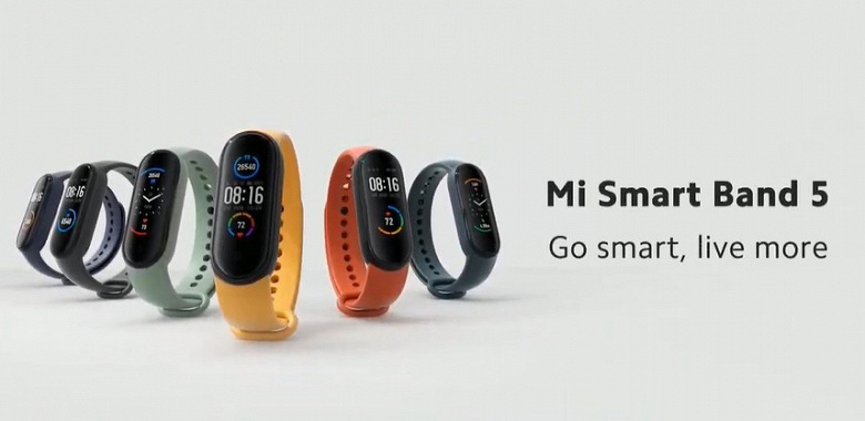 Представлена международная версия умного браслета Xiaomi Mi Band 5