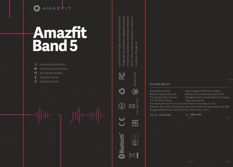 Будет ли Amazfit Band 5 лучше, чем Xiaomi Mi Band 5? Появились первые данные про браслет Huami