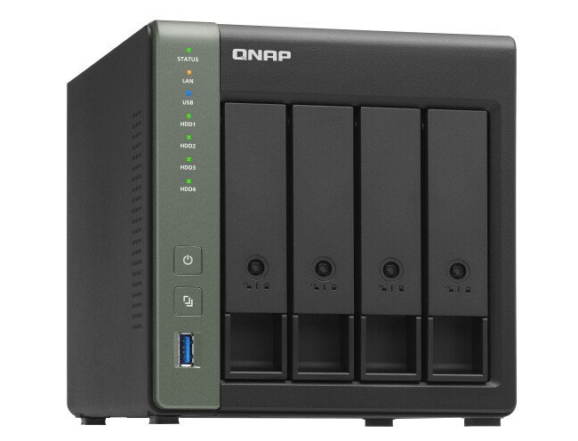 Сетевое хранилище Qnap TS-431X3 оснащено портами 10GbE SFP+, 2.5 GbE и 1 GbE