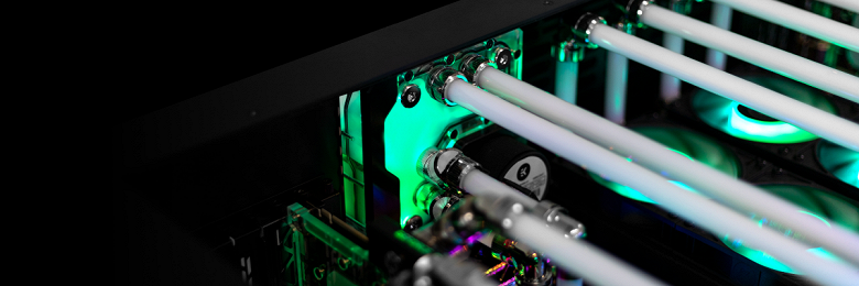 EK выпускает необычные компоненты систем жидкостного охлаждения для компьютеров, собранных в корпусах Lian Li DK-05F и DK-04F