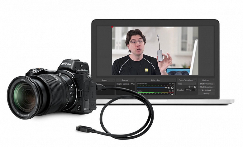 Вышла бета-версия программы Nikon Webcam Utility, позволяющей использовать зеркальные и беззеркальные камеры Nikon как веб-камеры