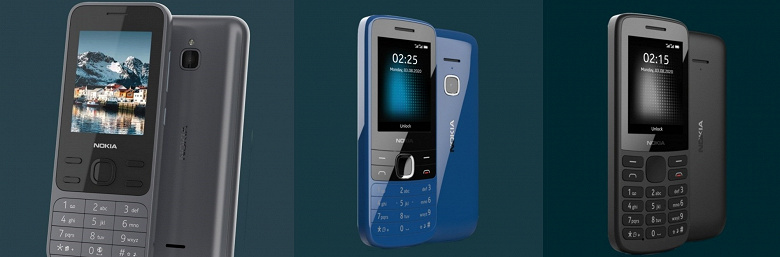Nokia показала новейшие кнопочные телефоны