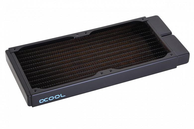 Толщина радиаторов Alphacool NexXxoS ST25 равна 25,5 мм