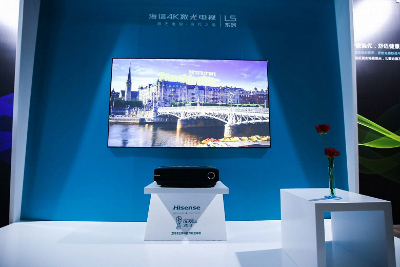 Hisense выпустила свой «100-дюймовый» ультракороткофокусный проектор на 1000 долларов дешевле обещанной цены
