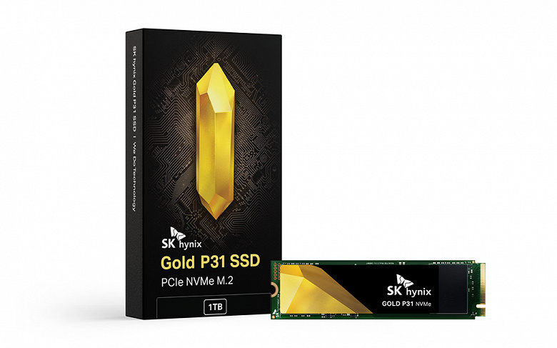 SK hynix начинает продажи первого в мире потребительского SSD PCIe NVMe на 128-слойной флеш-памяти NAND