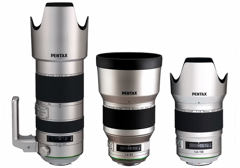 Появились изображения и сведения о сроках выпуска и ценах нового варианта камеры Pentax K-1 Mark II и трех объективов HD Pentax-D FA*