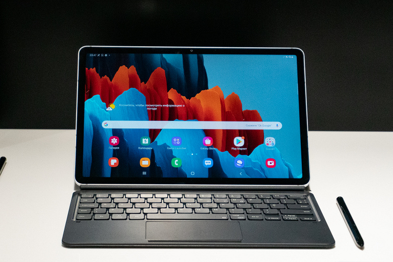 Первые в мире планшеты на Snapdragon 865+ и с экранами 120 Гц. Представлены Galaxy Tab S7 и Galaxy Tab S7+