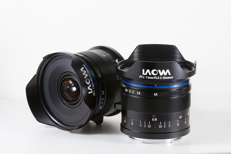 Объектив Venus Optics Laowa 11mm f/4.5 FF RL доступен в вариантах с креплениями Leica M, Leica L, Nikon Z и Sony E
