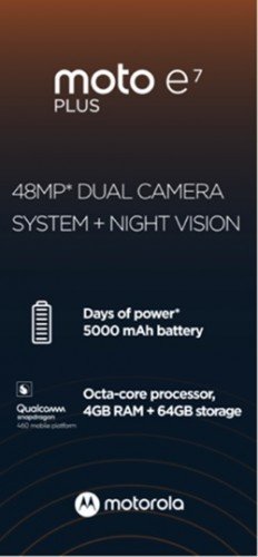 Snapdragon 460, 5000 мА·ч и 48 Мп недорого. Moto E7 Plus окажется намного лучше предшественника