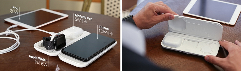 Первый внешний аккумулятор для беспроводной зарядки iPhone, Airpods, Apple Watch и Apple Pencil