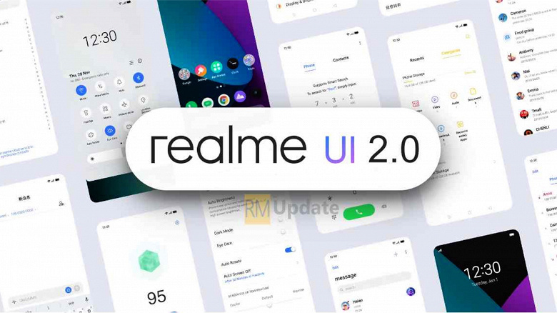 Представлена оболочка Realme UI 2.0 на базе Android 11. Это копия ColorOS 11 