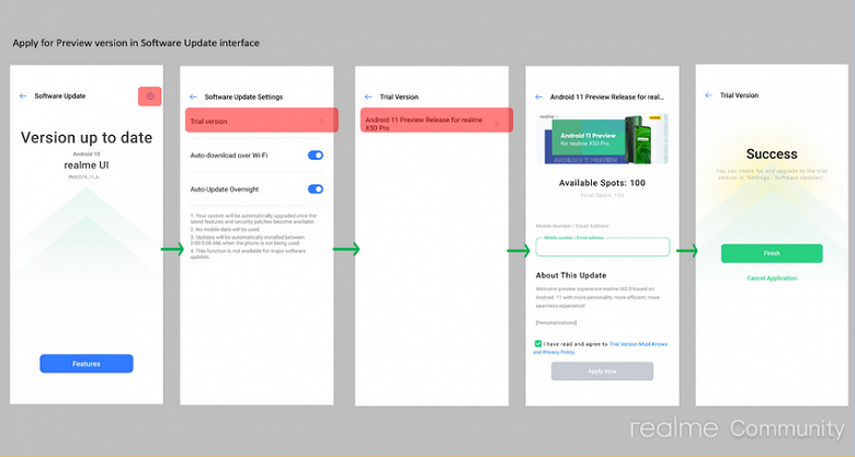 Пользователи Realme X50 Pro приобщились к тестированию Android 11