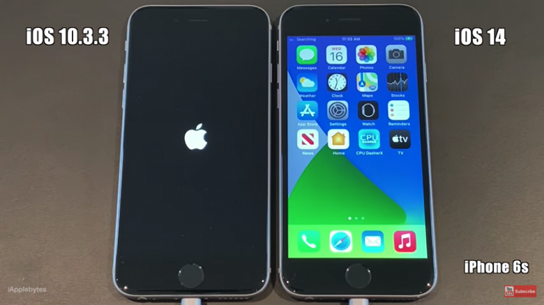 Как пятилетний iPhone 6s работает на iOS 14 по сравнению с iOS 13, 12 и 10