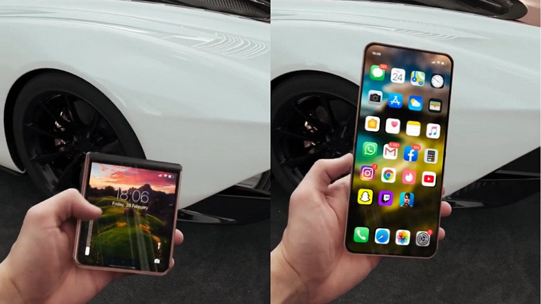 Apple уже тестирует iPhone с гибким экраном Samsung