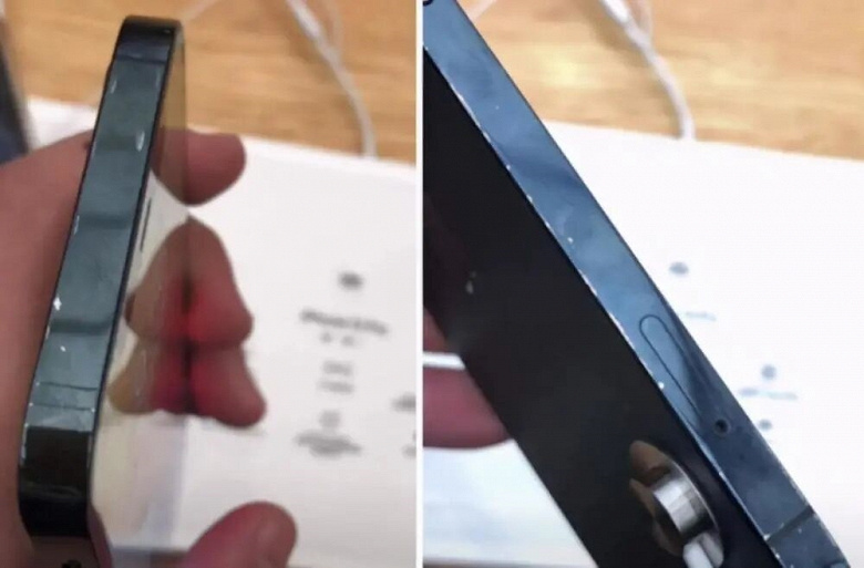 iPhone 12 страдает быстрым отслоением краски