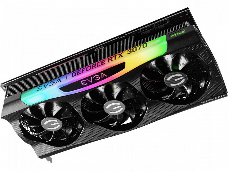 Множество огромных GeForce RTX 3070 от разных производителей. Карта выходит 28 октября