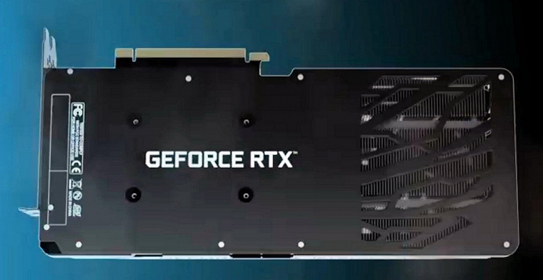 Компания Palit показала видеокарту GeForce RTX 3070 JetStream