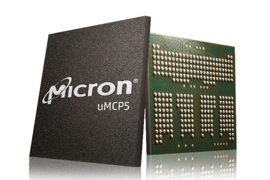 Компания Micron первой объединяет в одной микросхеме память LPDDR5 DRAM и UFS 3.1 NAND