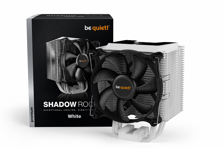 Анонсированы продажи процессорной системы охлаждения be quiet! Shadow Rock 3 White