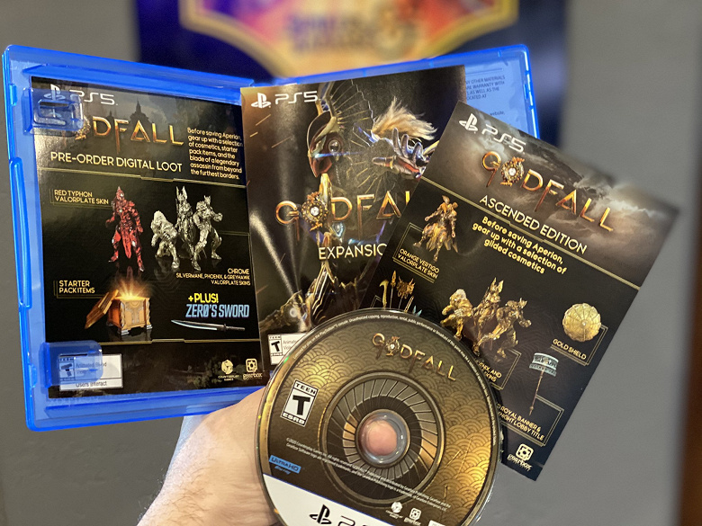 Это первая полностью готовая игра для PlayStation 5. Godfall готова к отправке в магазины
