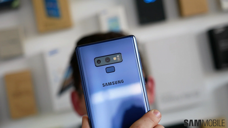Двухлетний флагман Samsung Galaxy Note9 получил последнее большое обновление