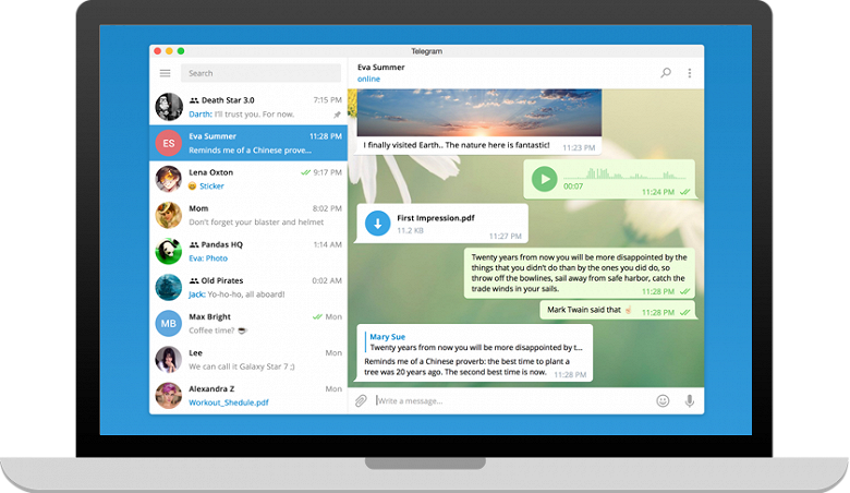 Компьютерный Telegram обновился с полезными функциями
