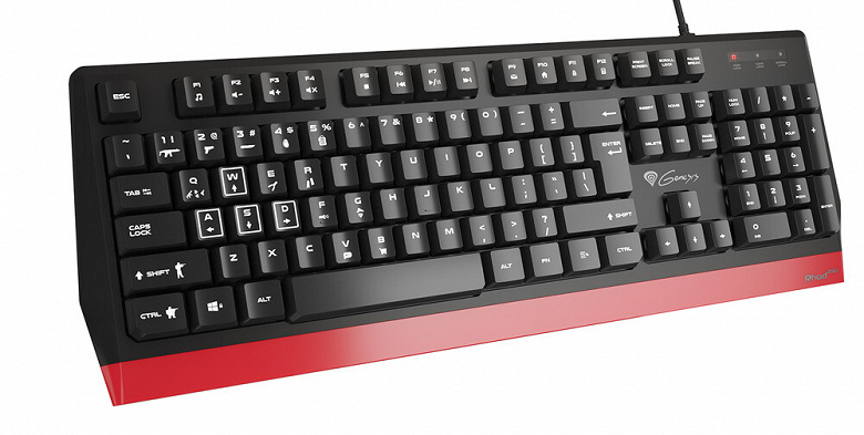 Игровая клавиатура Genesis Rhod 250 оценена производителем в 25 евро
