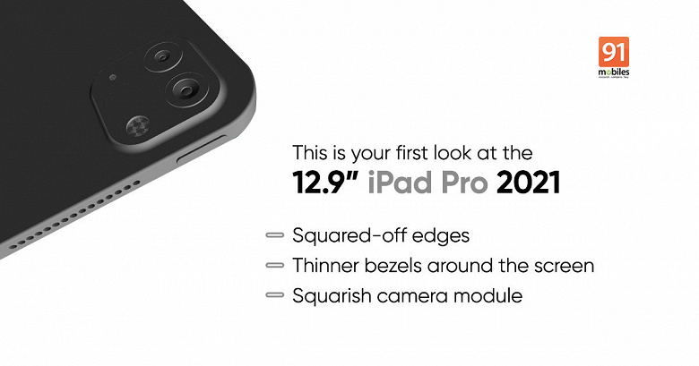 Новый iPad Pro со всех сторон: рендеры на основе чертежей