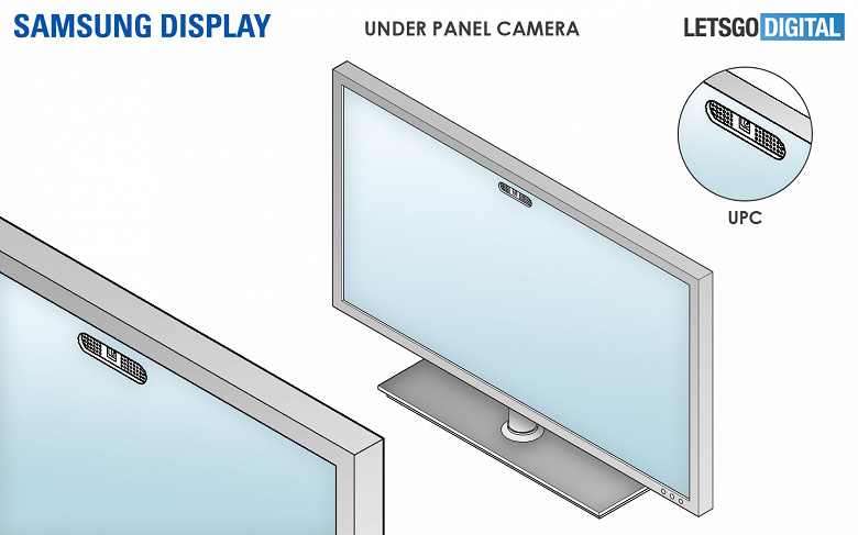 Samsung Under Panel Camera будет использоваться в смартфонах, ноутбуках и телевизорах компании