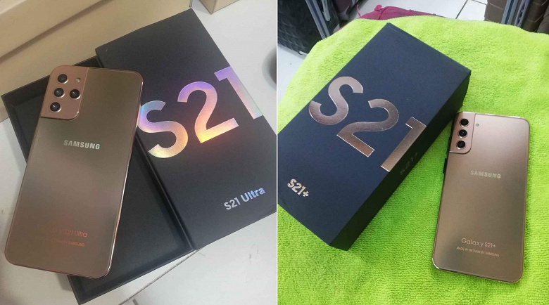 Клоны Samsung Galaxy S21+ и Galaxy S21 Ultra уже появились на рынке
