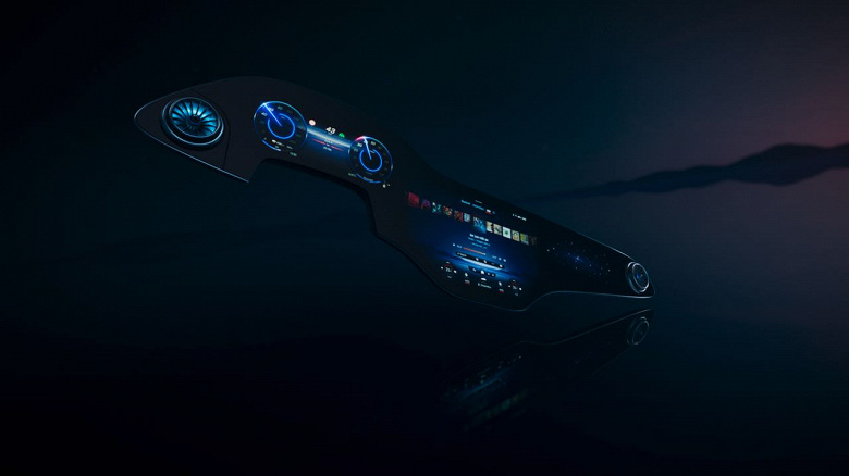 Mercedes-Benz представила «гиперскрин»: 56-дюймовый сенсорный автомобильный экран OLED с 8-ядерным процессором и 24 ГБ оперативной памяти