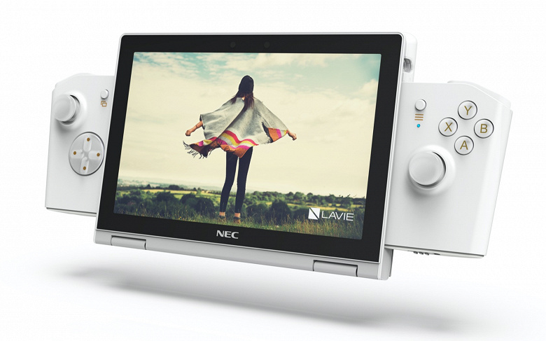 NEC и Lenovo представили LAVIE Mini. Это одновременно и 8-дюймовый ноутбук, и игровая консоль в духе Nintendo Switch