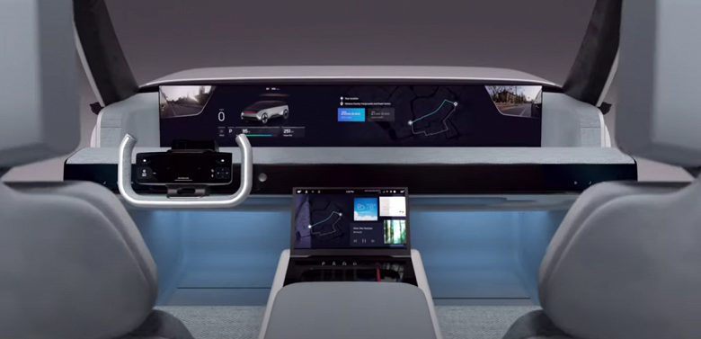 Настоящий автомобиль будущего по мнению Samsung. Компания показала концепцию Digital Cockpit 2021