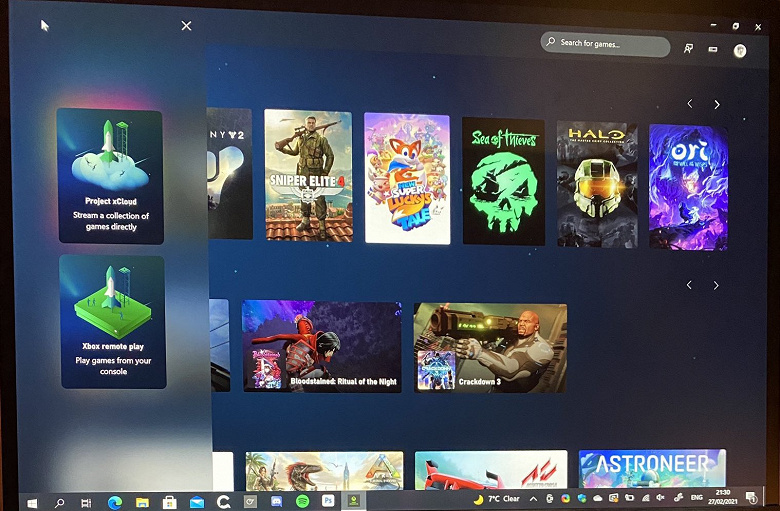 Microsoft тестирует новое приложение для игр Xbox на компьютерах с Windows