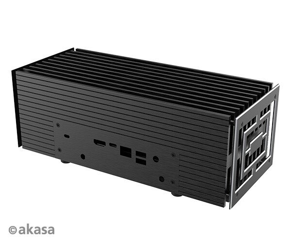 Корпус Akasa Turing A50 предназначен для сборки системы с пассивным охлаждением на одноплатном мини-ПК Asus PN50